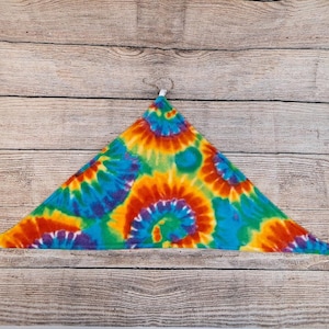 Custom Fleece Corner Hammock with hooks for Guinea Pig, Chinchilla, Rats, & other small animals