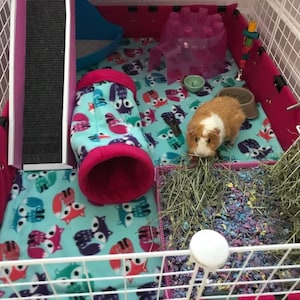 Absorbent Washable Fleece Liner for Small Animal Cages: A Must-Have for Pet Owners!