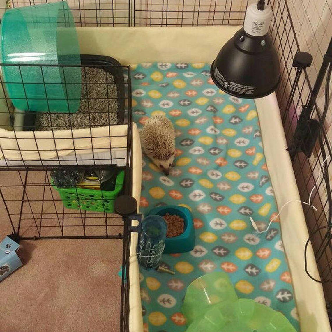 Guinea Pig Cage Liner Fleece Cage Liner Absorbent Layer Etsy