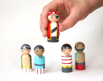 Pirate Peg Dolls