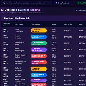 Custom Standalone Program | Python Business Organizer | Customers, Projects, Orders, Inventory & Reports | Offline Business Tool image 14
