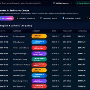 Custom Standalone Program | Python Business Organizer | Customers, Projects, Orders, Inventory & Reports | Offline Business Tool image 6