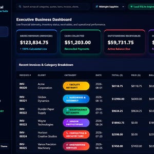 Custom Standalone Program | Python Business Organizer | Customers, Projects, Orders, Inventory & Reports | Offline Business Tool image 4
