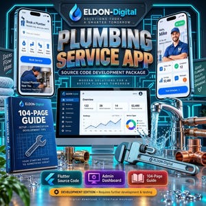 Plumbing Service App | Customer Booking, Technician Dispatch & Job Management