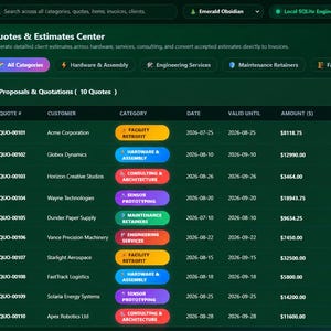 Custom Standalone Program | Python Business Organizer | Customers, Projects, Orders, Inventory & Reports | Offline Business Tool image 7