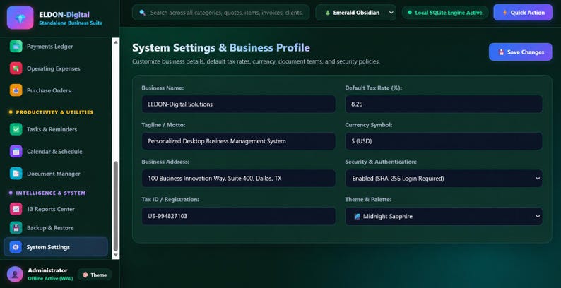 Custom Standalone Program | Python Business Organizer | Customers, Projects, Orders, Inventory & Reports | Offline Business Tool image 15