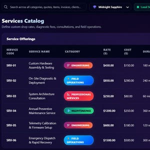 Custom Standalone Program | Python Business Organizer | Customers, Projects, Orders, Inventory & Reports | Offline Business Tool image 10