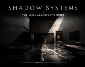SHADOW SYSTEMS: Elite-Architekten-Leitfaden für dunklen Luxus _ Brutalist Design | AI-Aufführungen enthalten | TheDarkArchitect