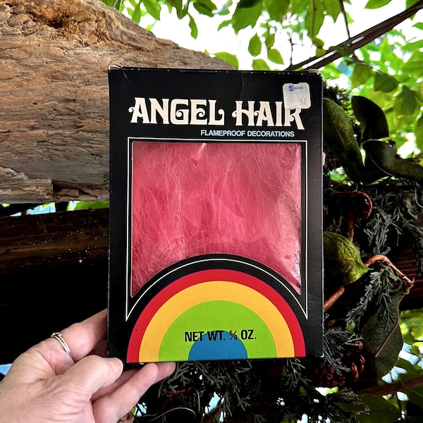 Spun Glass Angel Hair Etsy