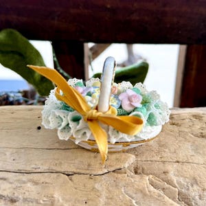 Dresden Porcelain Basket - Etsy