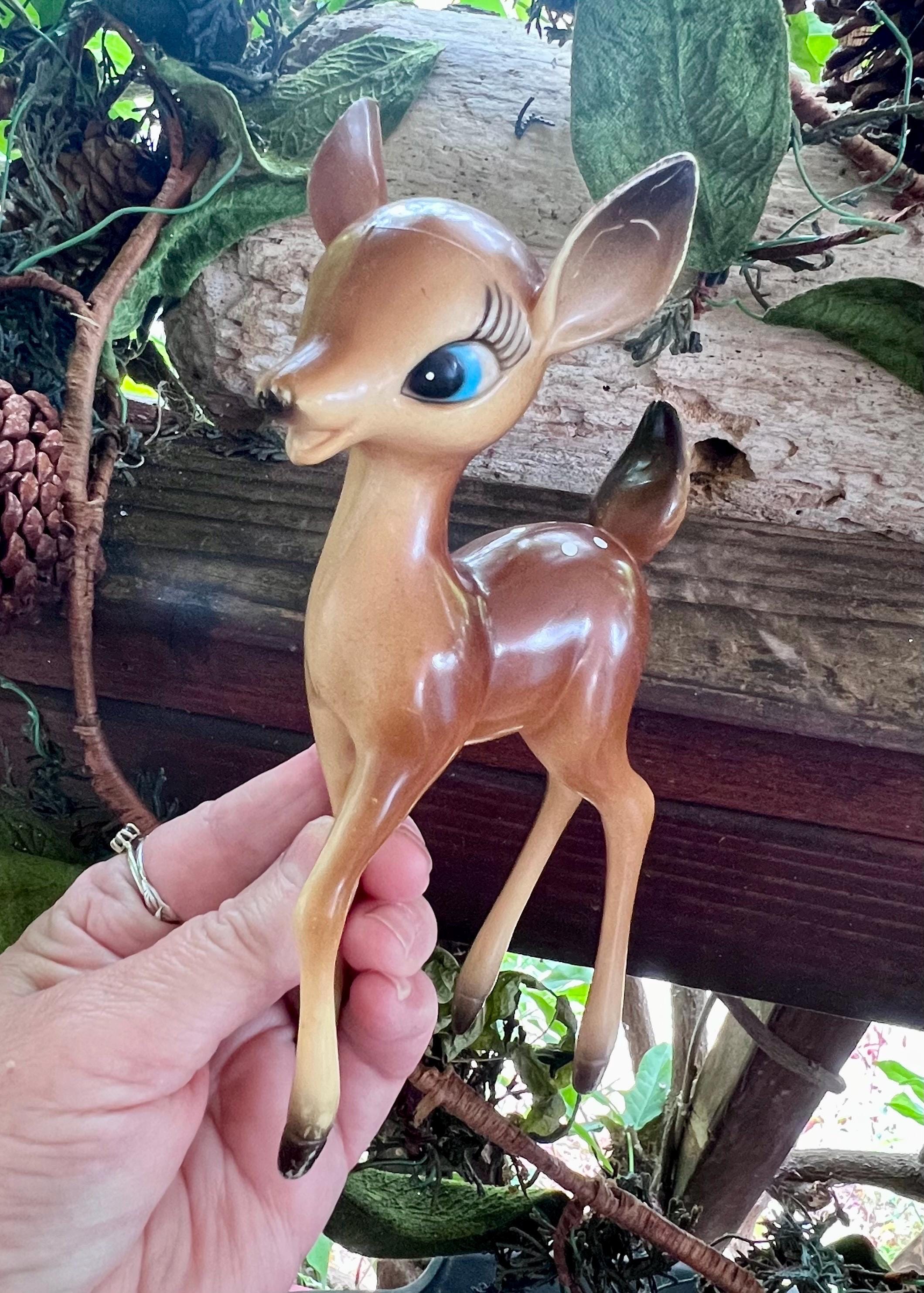 Vintage Anthropomorphic Deer Christmas Retro 1940 1950 Celluloid 7