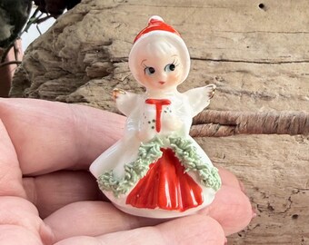 Vintage 1950 NAPCO Angel Christmas Figurine MCM Retro Angel
