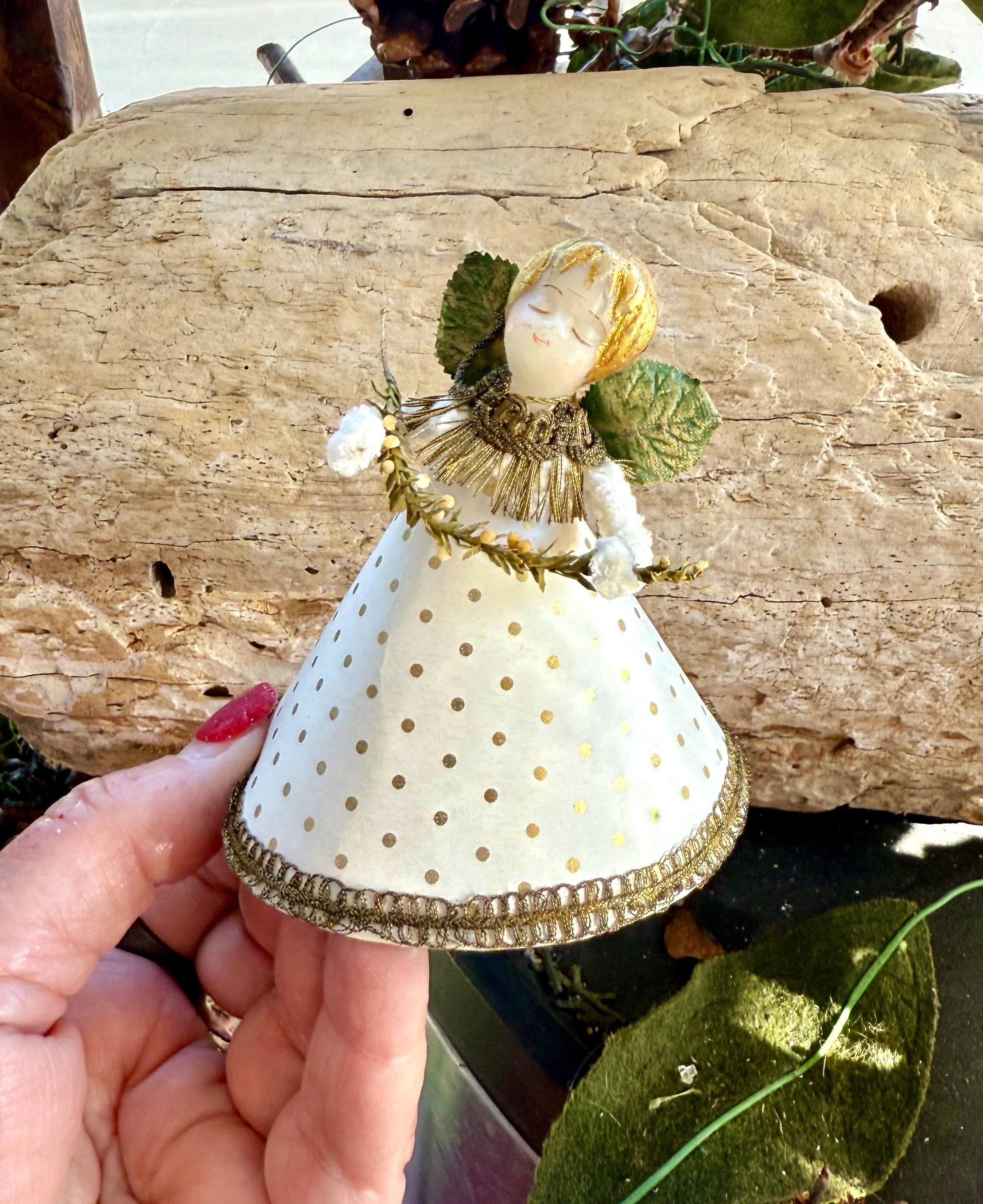 Vintage Wax Angel - Etsy