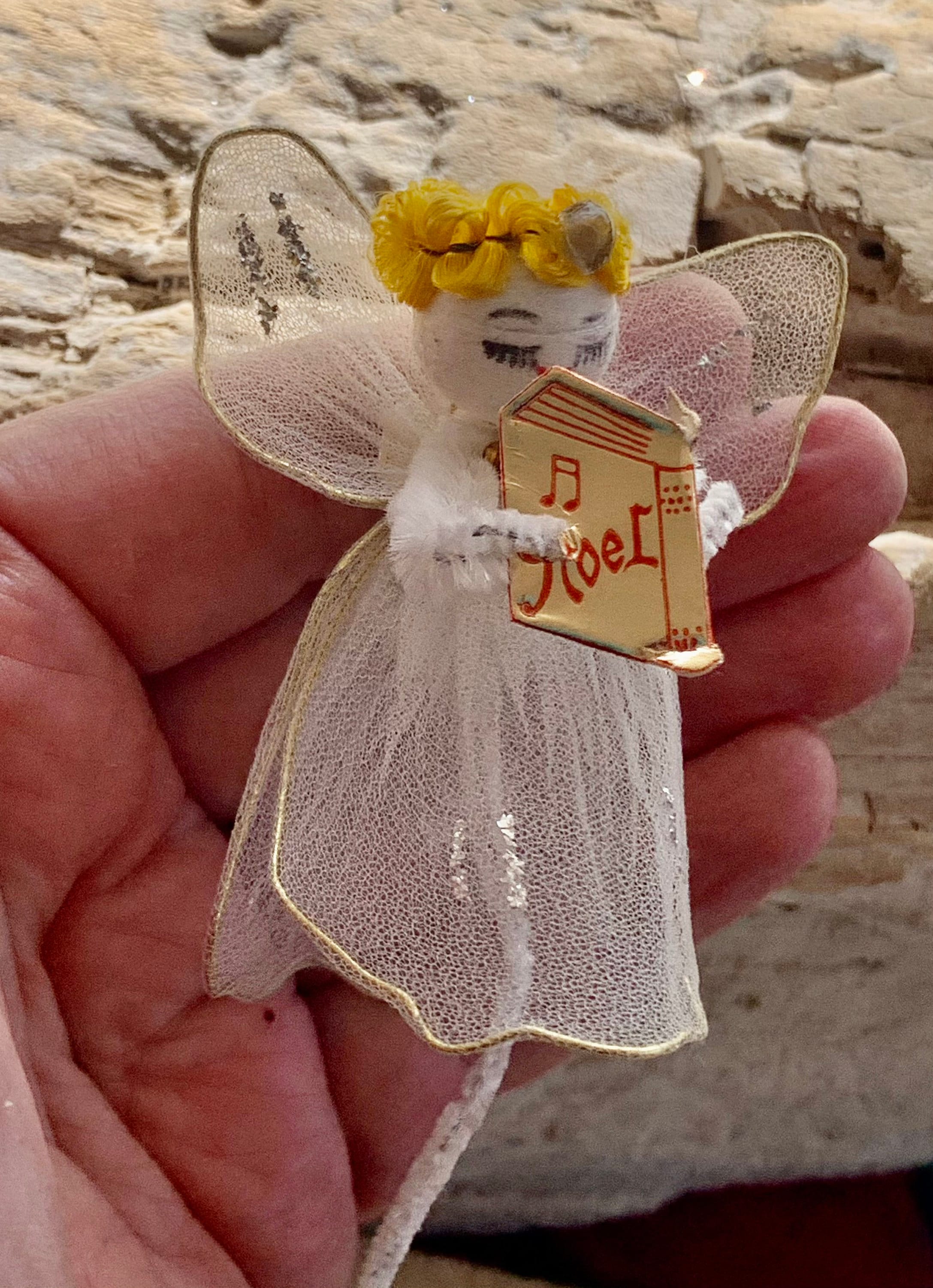 Porte Clef Ange Épingle Broche Ange Enseignant Petit Ange Réfléchi