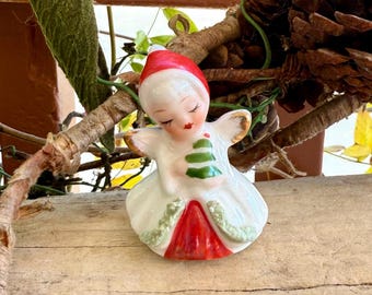 Vintage 1950 NAPCO Angel Christmas Figurine MCM Retro Angel