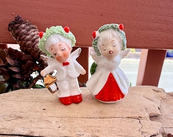 Vintage 1950 NAPCO Angel Christmas Figurine MCM Retro Angel