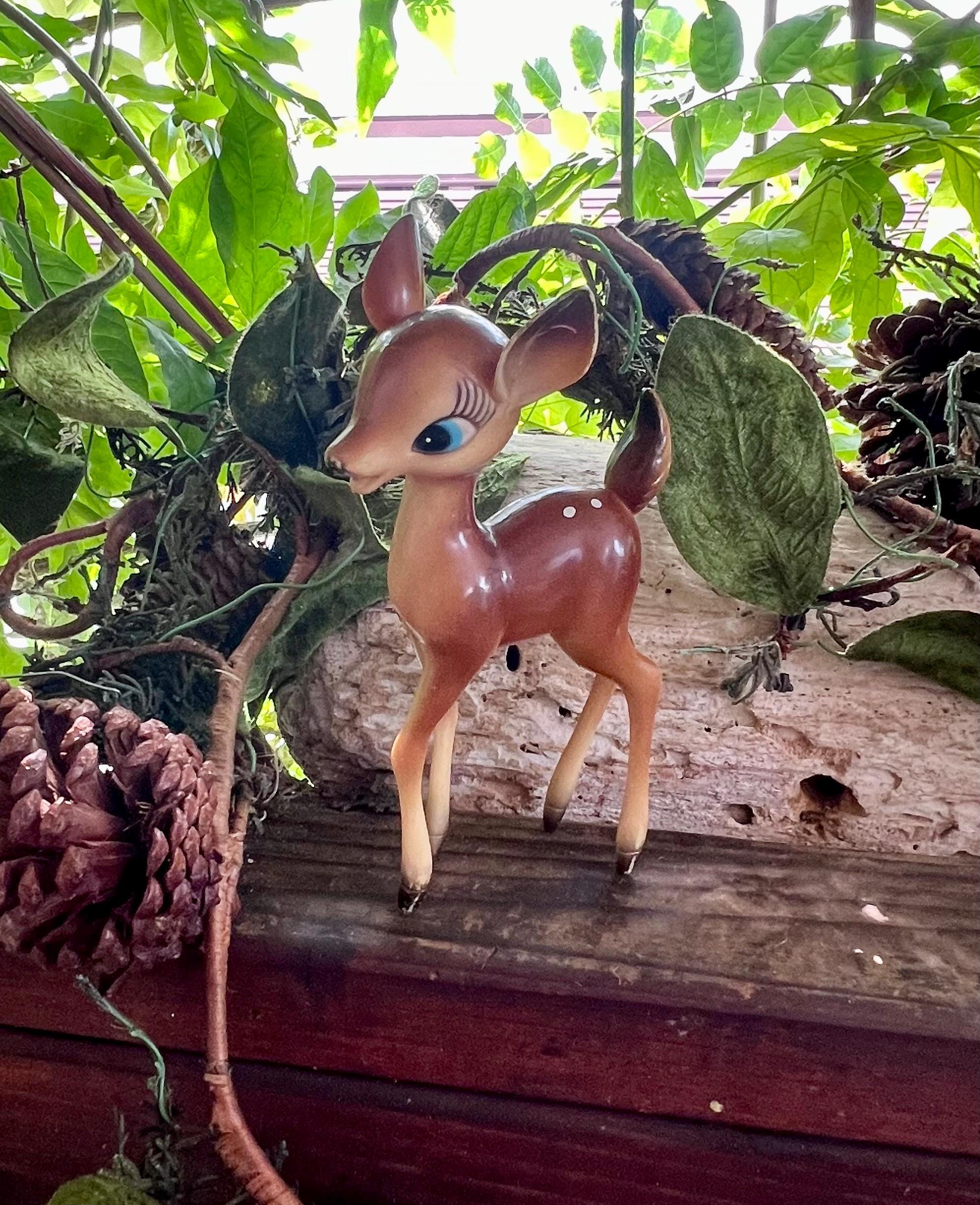 Vintage Anthropomorphic Deer Christmas Retro 1940 1950 Celluloid 7