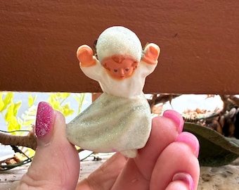 ヴィンテージ 西ドイツ 天使 クリスマスオーナメント 1940 1950