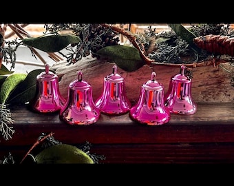 Vintage Jewelbrite Sugar Bell Christmas Ornament 1960 1970  display picture 1