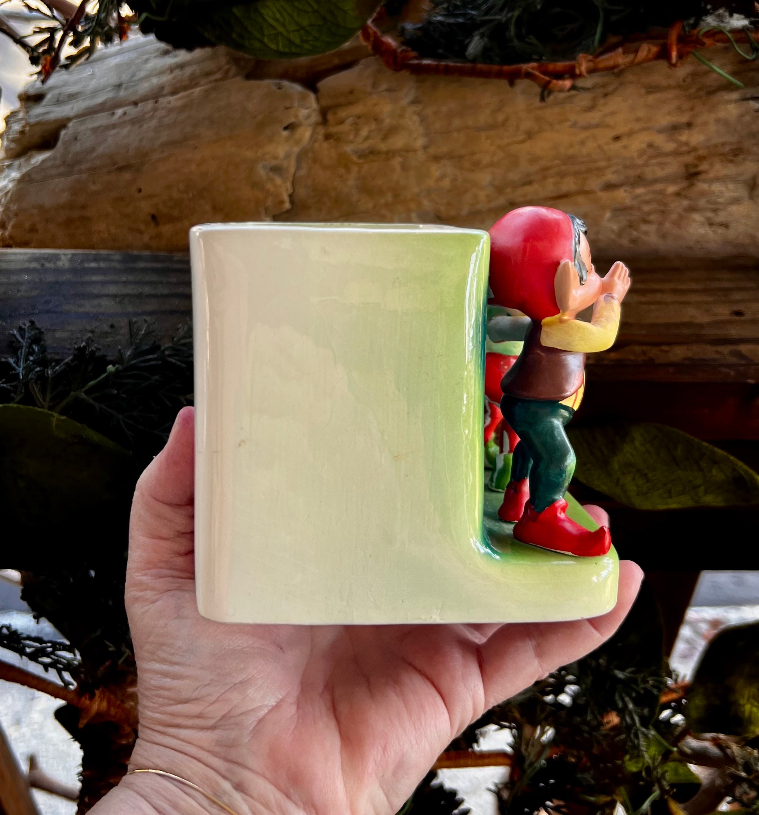 ヴィンテージ 1950 1960 LEFTON エルフ ピクシー クリスマスプランター