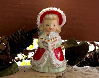 Vintage NAPCO Angel Christmas Figurine MCM 1950 Retro Ceramic