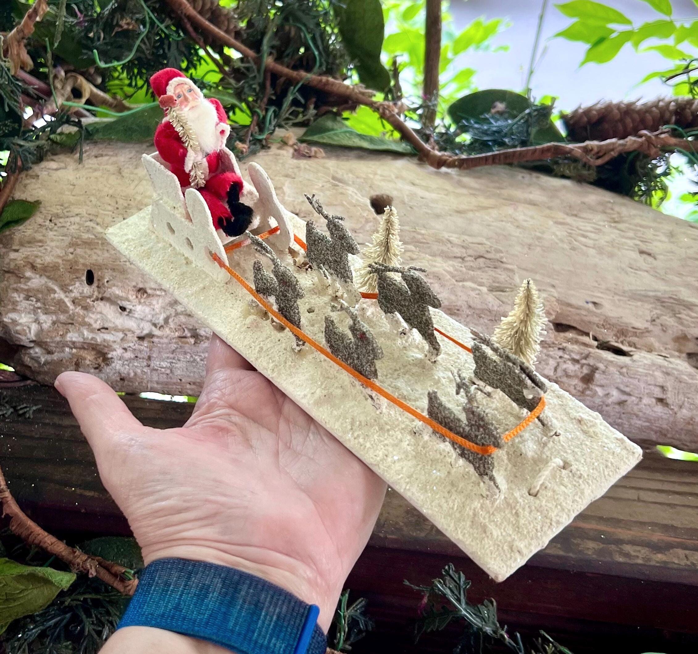Vintage santa sleigh - Etsy 日本 Vintage santa sleigh - Etsy 日本
