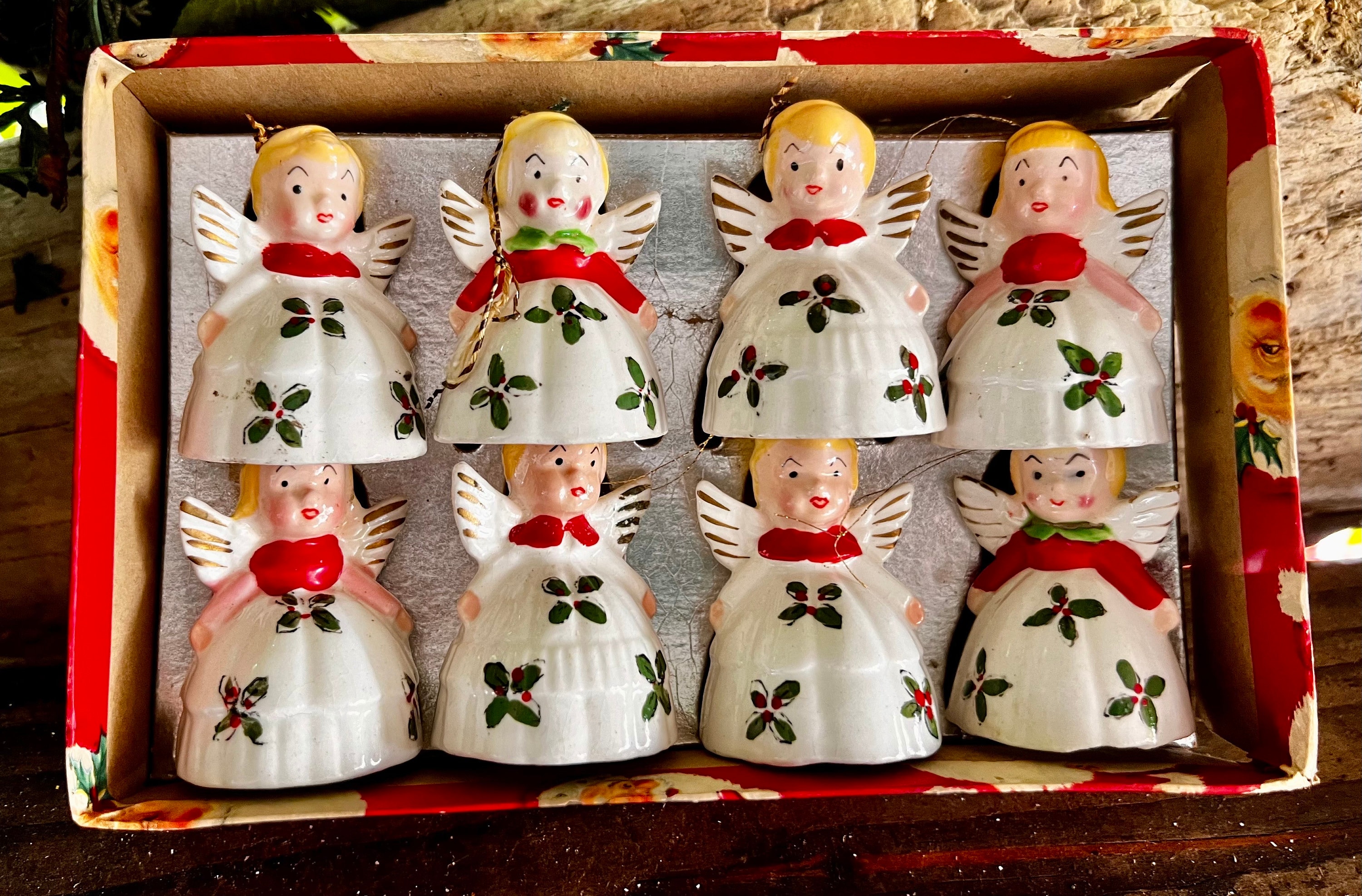 ヴィンテージ エンジェルベル クリスマスオーナメント エンジェルベル