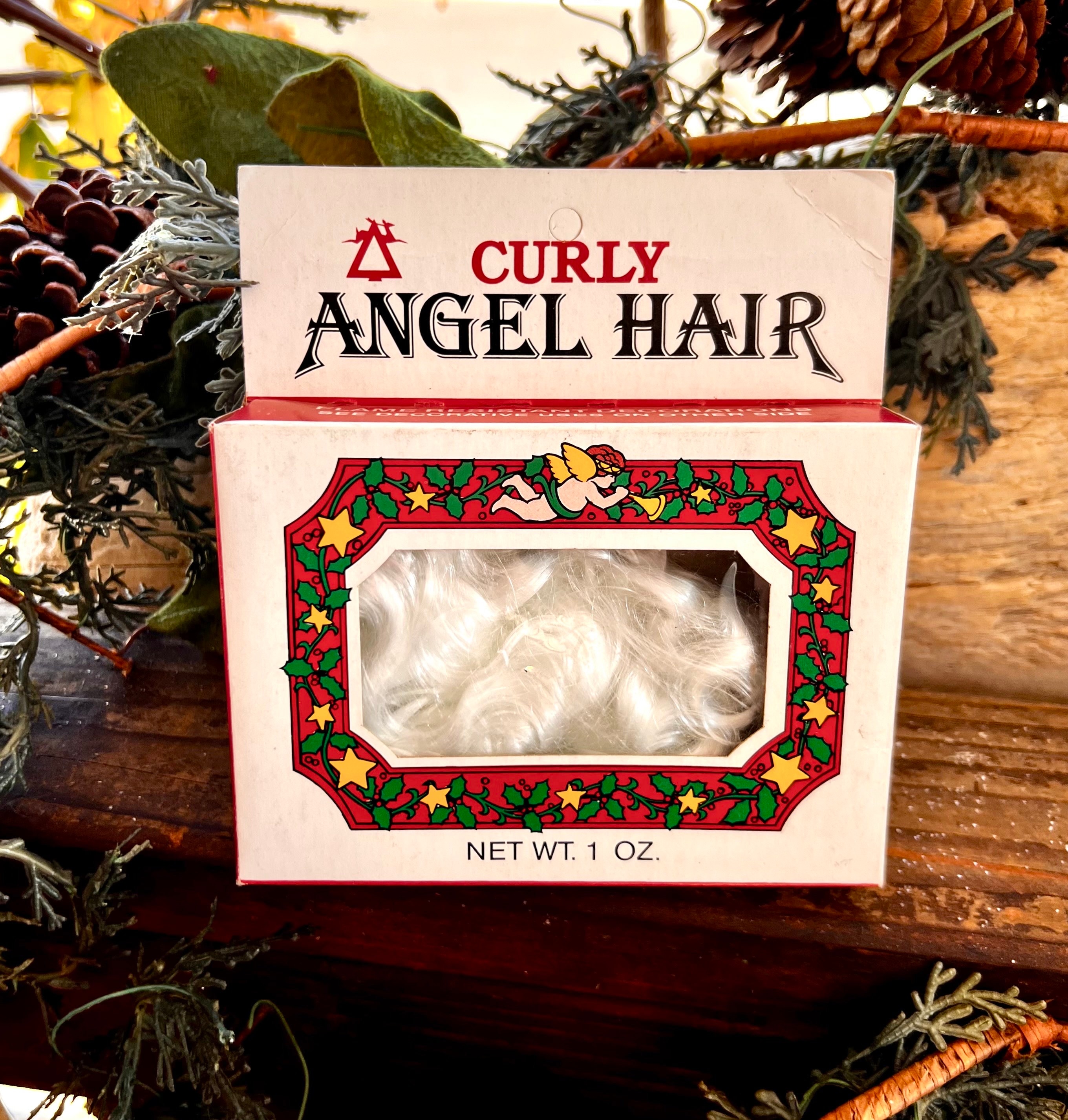 Sumind Angel Hair Christmas Decoration Iridescent Tinsel Angel Hair  Christmas Iridescent Icicle Tinsel Angel Cloud Angel Hair for Christmas  Tree Home