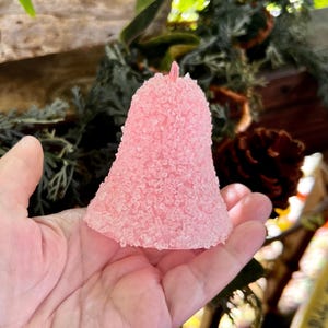 Vintage Jewelbrite Sugar Bell Christmas Ornament 1960 1970  display picture 1