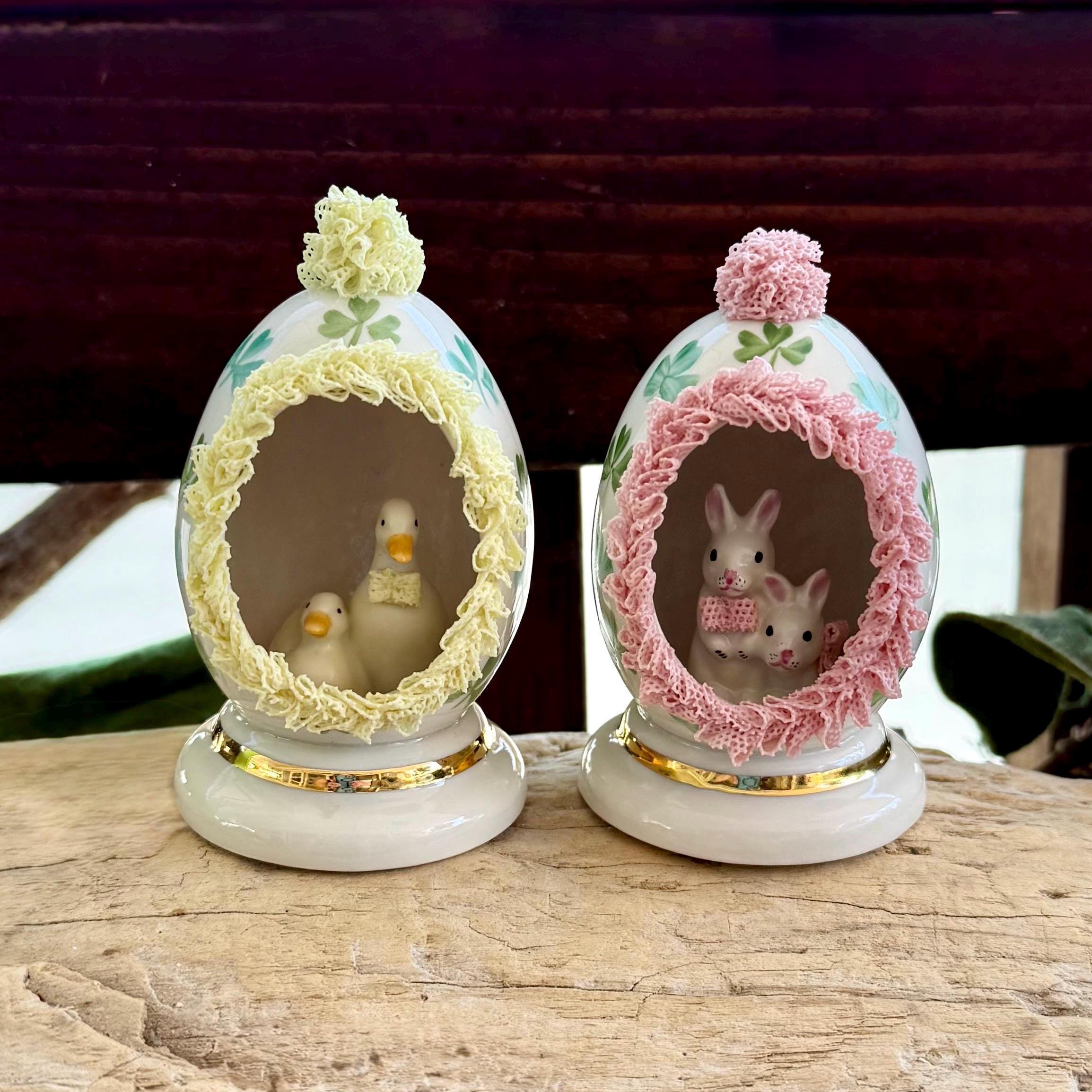 Irish Dresden Egg - Etsy