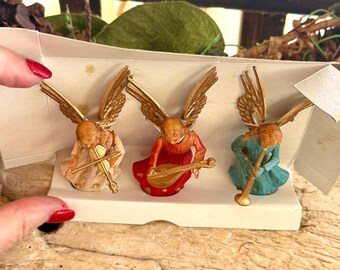 ヴィンテージエンジェルクリスマスオーナメント レトロ MCM 1960年代