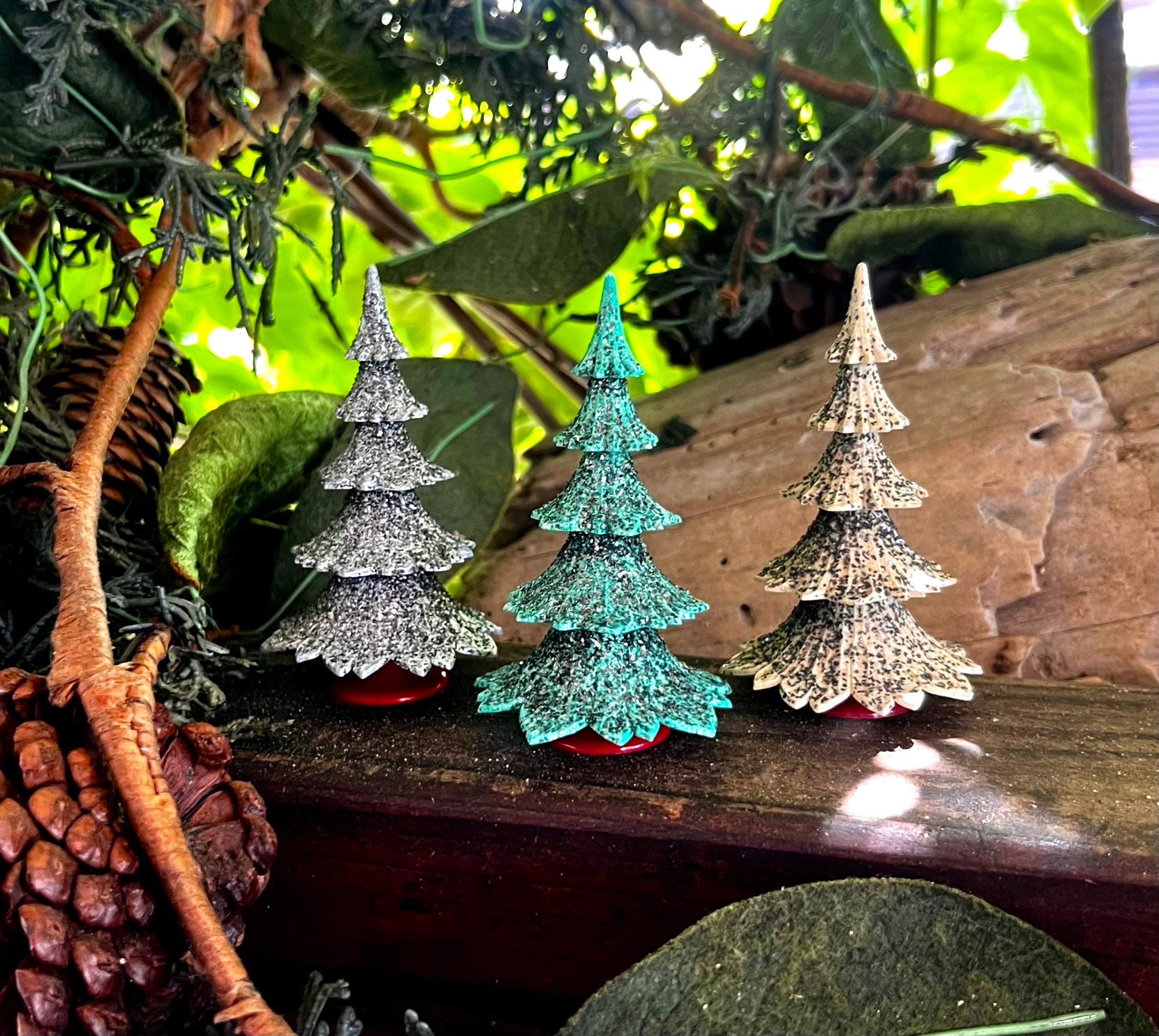 Vintage West Germany Christmas Tree Ornament MCM 1940 1950