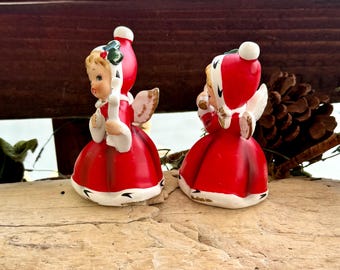 Vintage 1950 NAPCO Christmas Angel Figurine MCM Angel