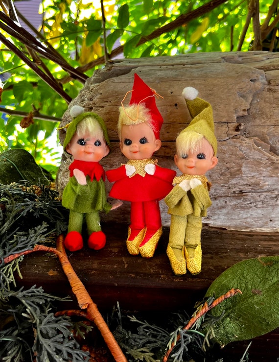 Christmas in December - Retro Angel Ornaments - Little Vintage Cottage
