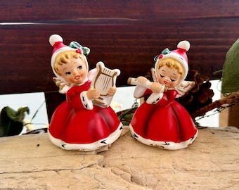 ヴィンテージ　ナプコ社　クリスマスフィギュア　陶器製 ヴィンテージ ナプコ社 クリスマスフィギュア 陶器製 ヴィンテージ