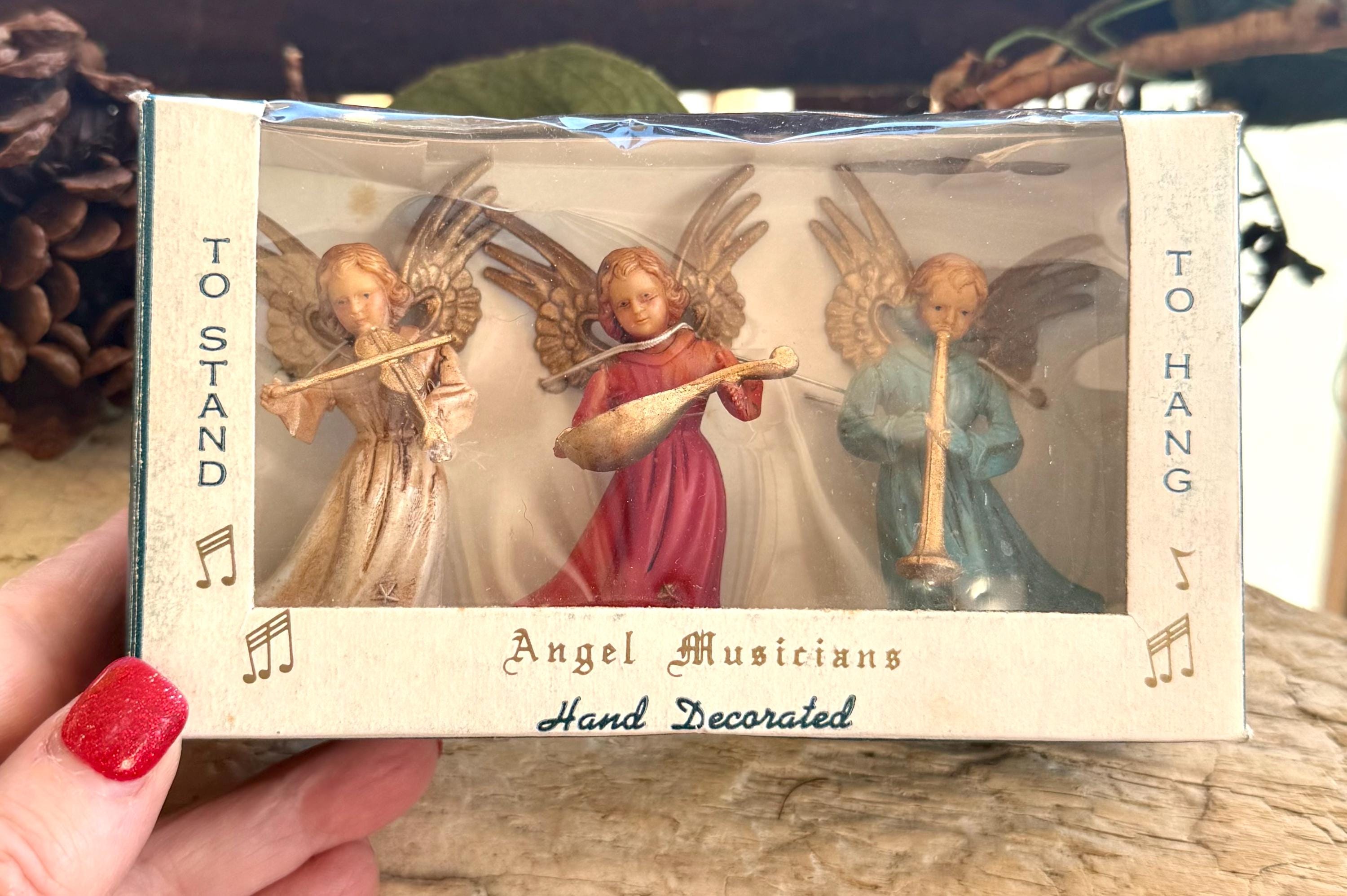 ヴィンテージエンジェルクリスマスオーナメント レトロ MCM 1960年代
