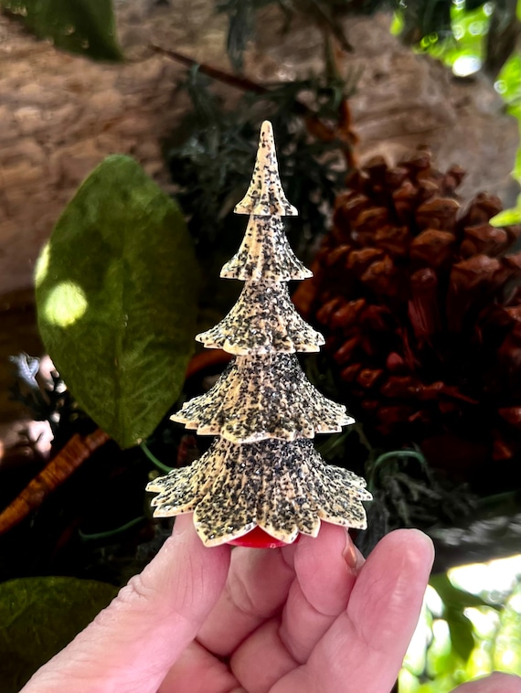 Vintage West Germany Christmas Tree Ornament MCM 1940 1950