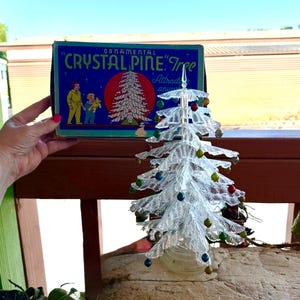 ヴィンテージ 1950 クリスタルパイン クリスマスツリー ミッド