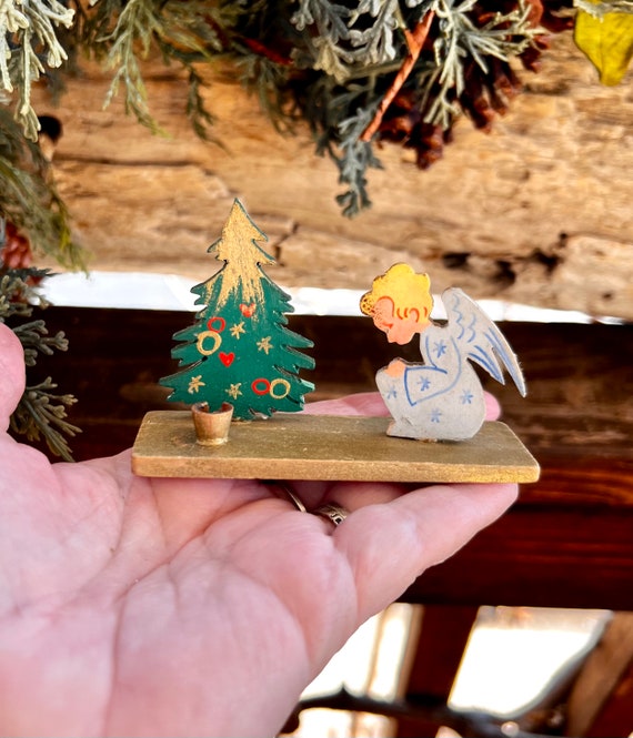 ヴィンテージ・エンジェルチャイム クリスマス キャンドル