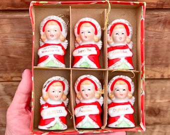 ヴィンテージ クリスマスベルオーナメント 1950 1953 ARDALT 陶器製