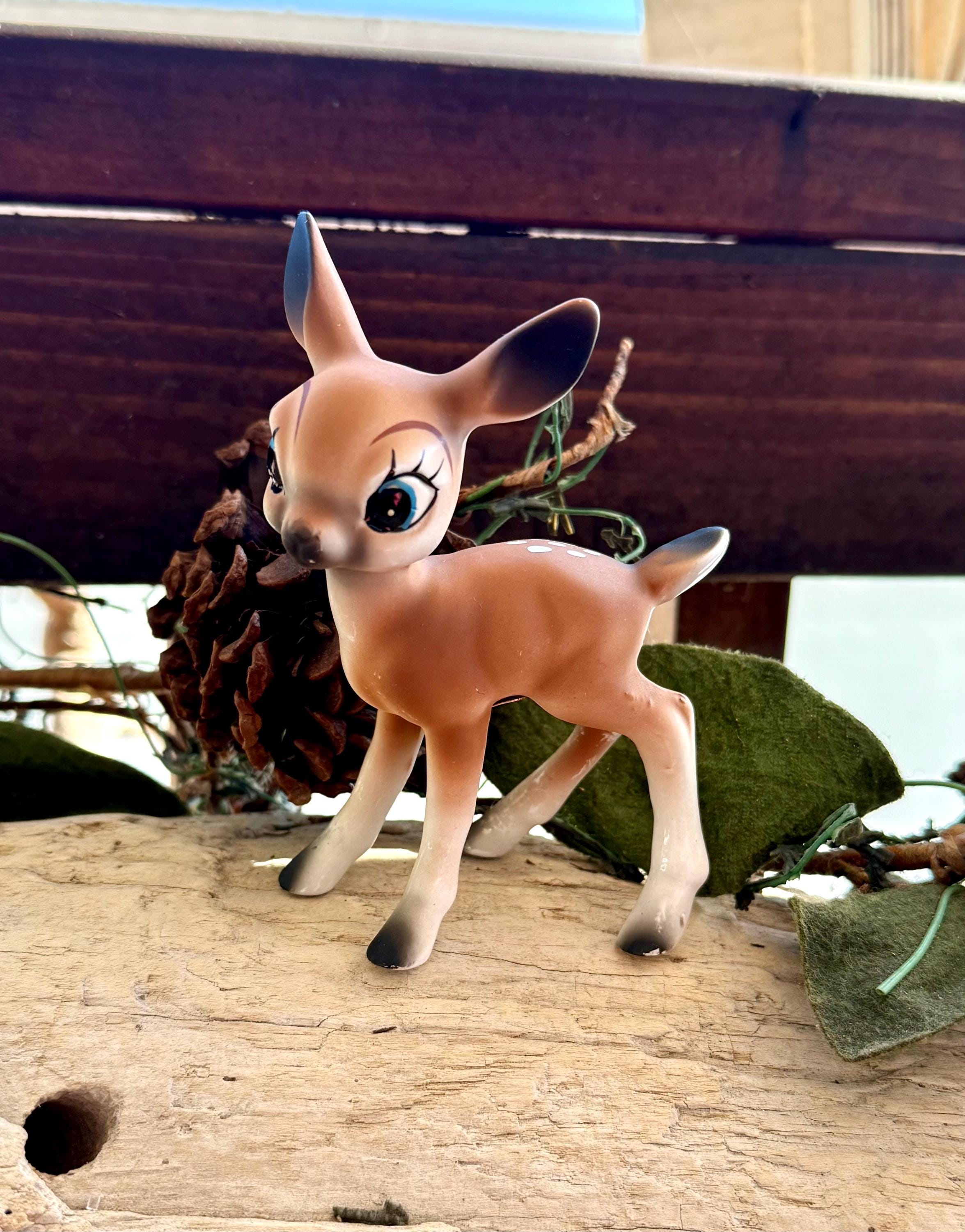 Vintage Anthropomorphic Deer Figurine 1950 1960 ENESCO Ceramic