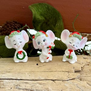 NATAL DESIGN - mice　GOCCODO × NATAL DESIGN&quot; Genemon Zodiac Mouse Cup Set Child Ceramic Red & Blue