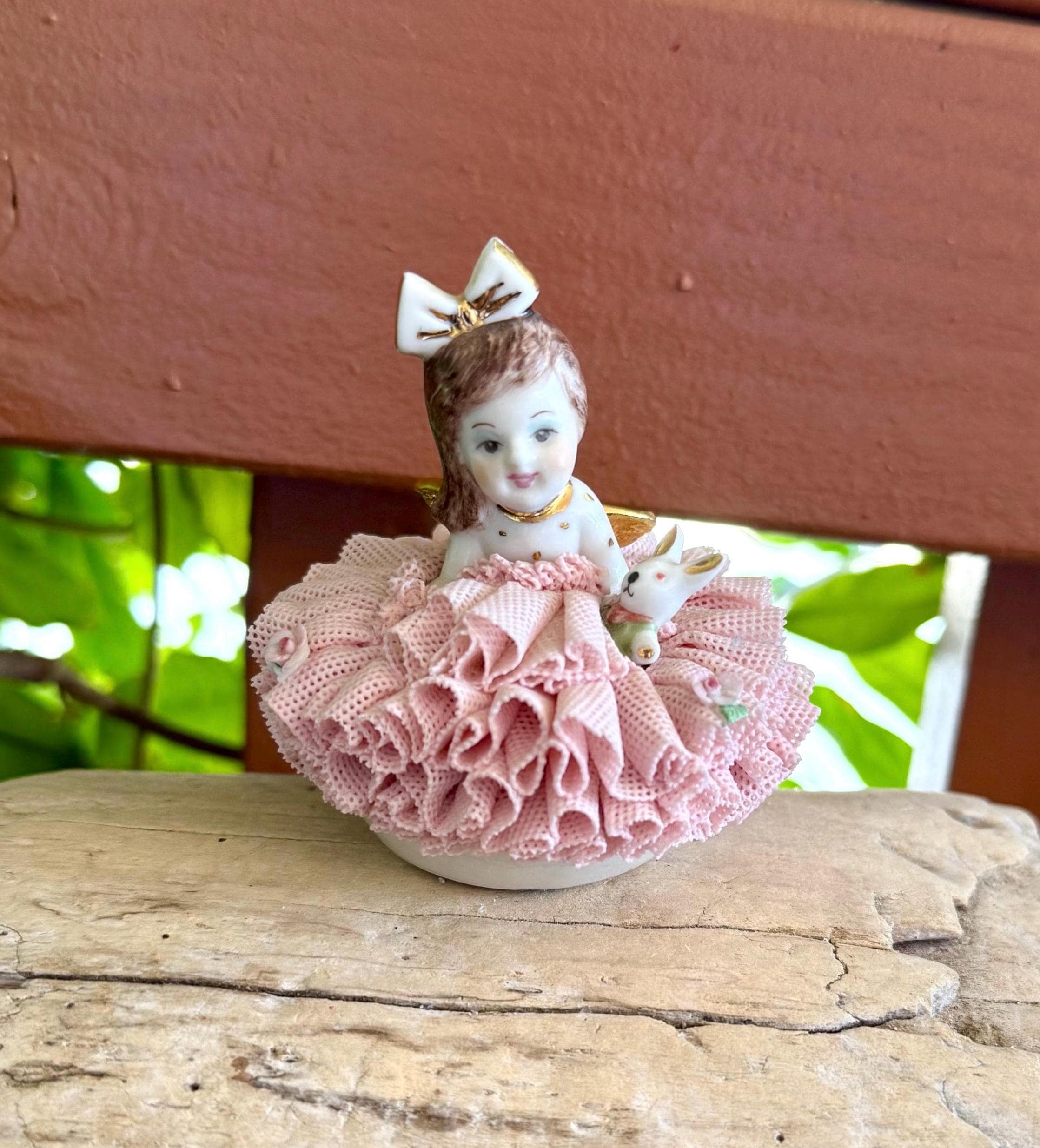 Dresden Porcelain Angels - Etsy Canada