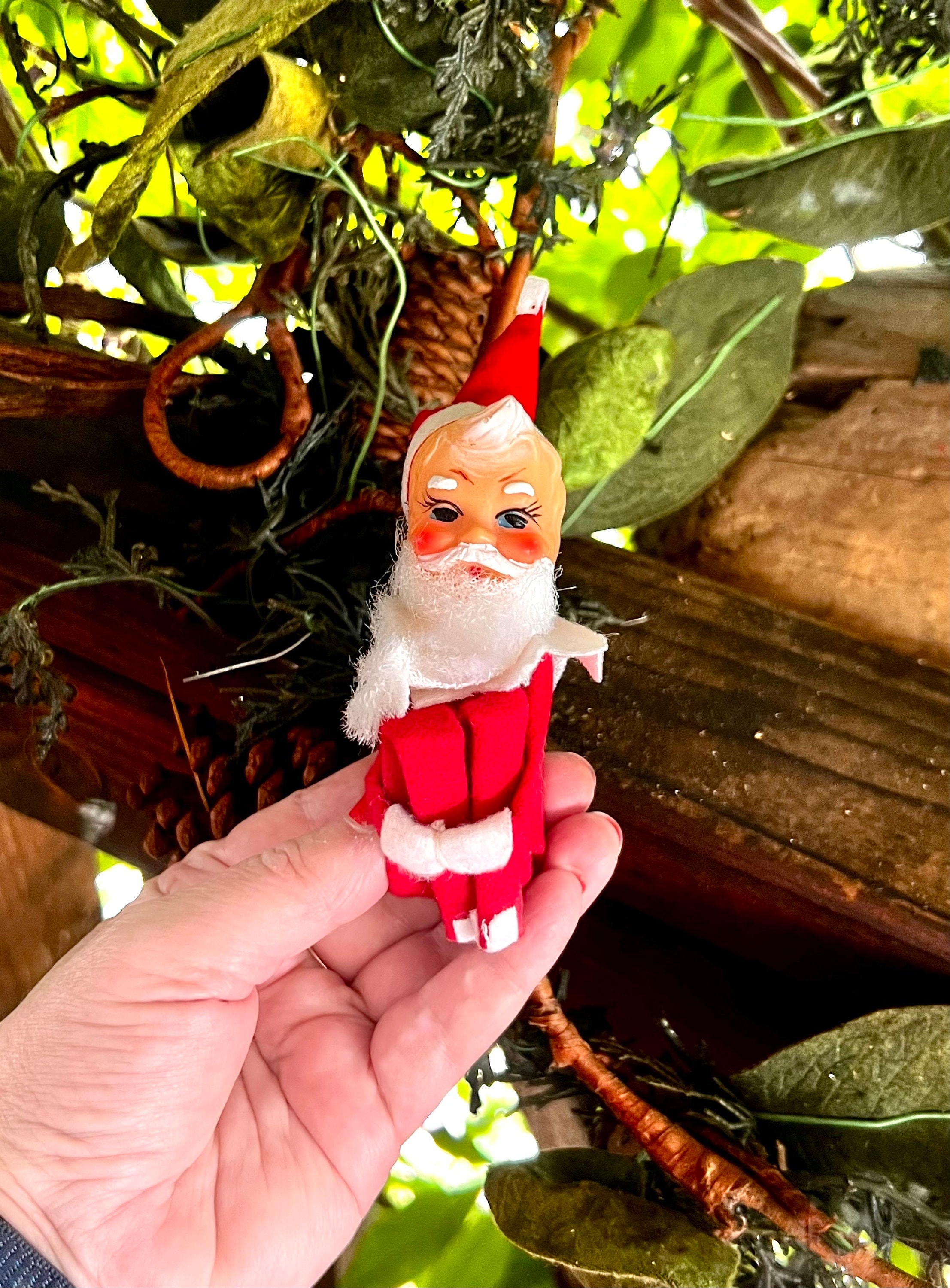 Blow Mold Santa 1950 - Etsy
