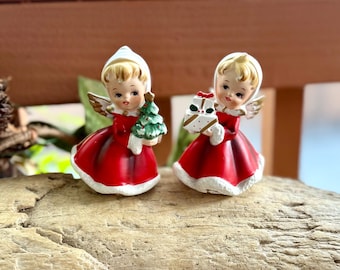 ヴィンテージ　ナプコ社　クリスマスフィギュア　陶器製 ヴィンテージ ナプコ社 クリスマスフィギュア 陶器製 ヴィンテージ