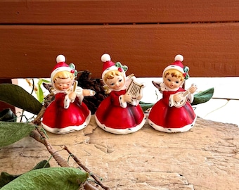 Beautiful Christmas Angel Rotating Music Box Plays Someday My