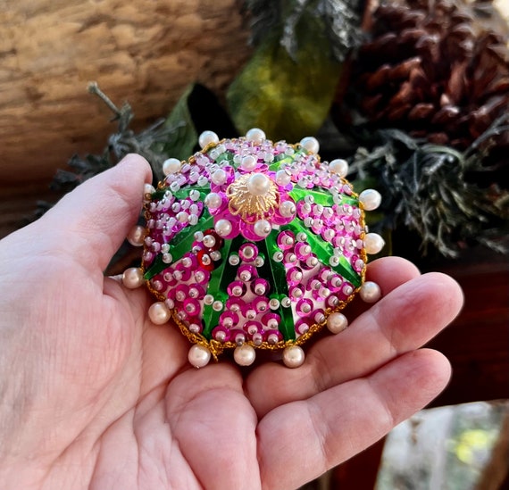 Bead and sequin ornaments discount