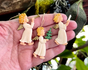 昭和レトロヴィンテージ クリスマスオーナメント エンジェル 天使5個