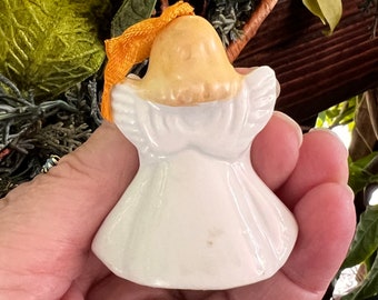 Vintage Angel Bell Ornament Christmas Angel Bell Ornament 1940