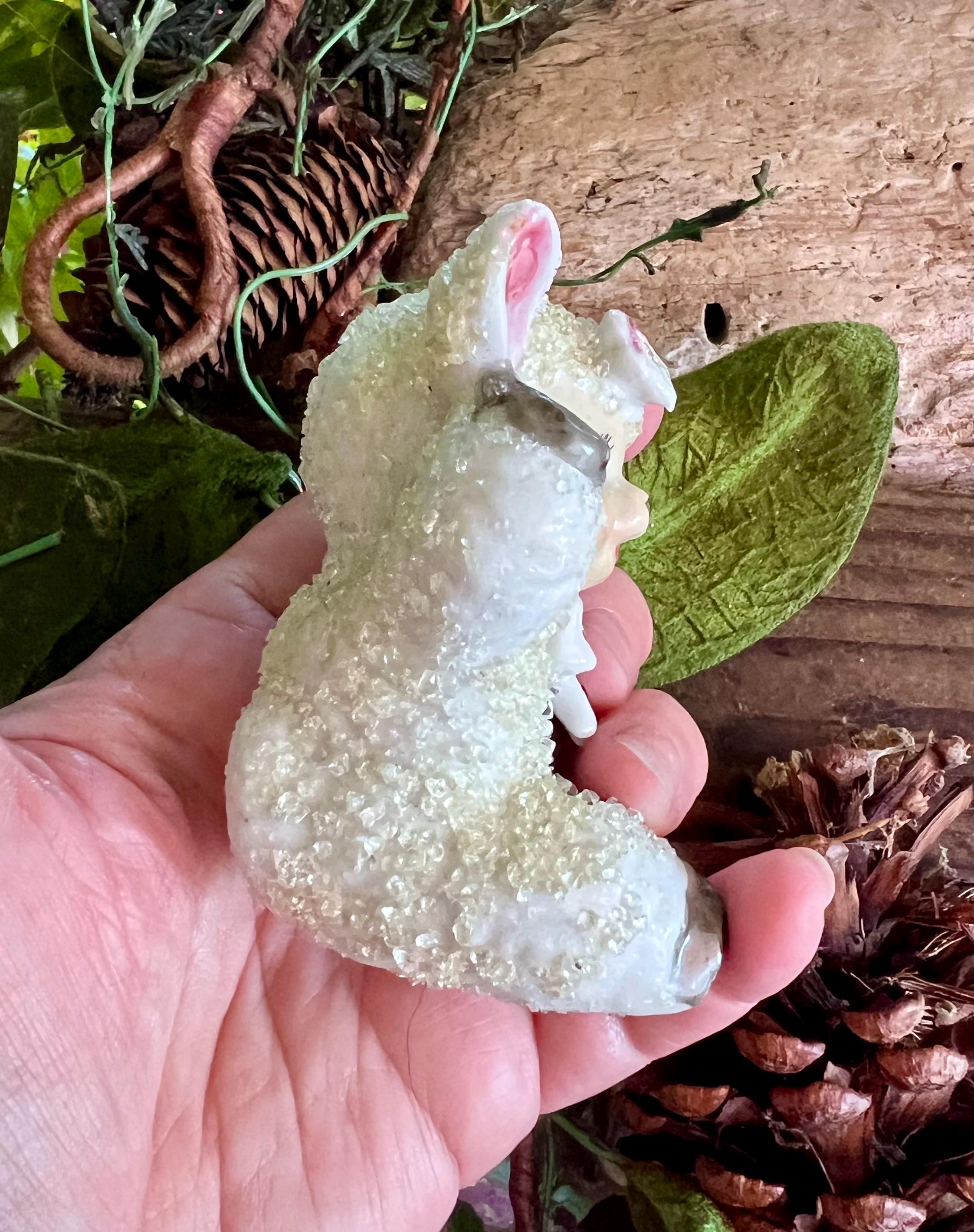 マネキン('87米) Vintage Anthropomorphic Sugar Lamb Figurine 1950 MCM Ceramic